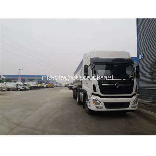 Air Susu 40CBM 45CBM Aluminium Alloy Tanker Semitrailer